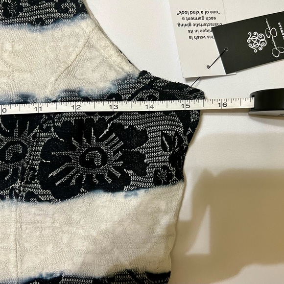 NWT - Jessica Simpson Floral Sundress - Black and Cream - Size Small - Picture 6 of 13